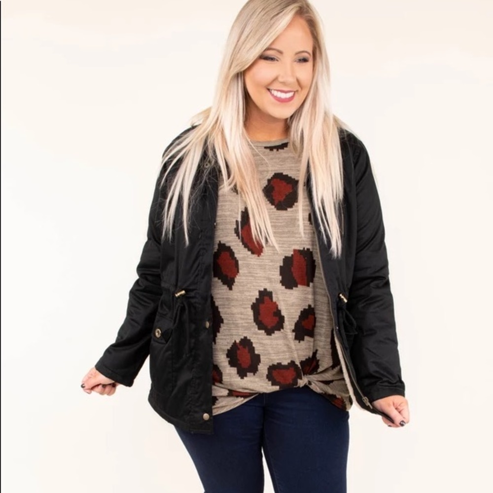 Black Utility Jacket, NWOT